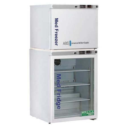 American Biotech Supply Refrigerator and Freezer, 6.9 cu. ft. PH-ABT-HC-RFC7