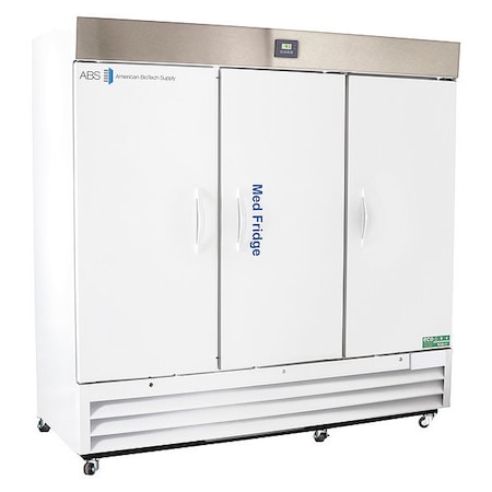American Biotech Supply Refrigerator, Three Solid, 72 cu. ft., 10A PH-ABT-HC-72S