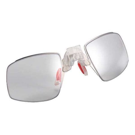 Bolle Safety IRI-S, Safety Glasses, Uncoated, Clear Lens, Silver Metal Frame 40273