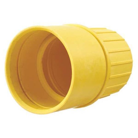 Bryant Weatherproof Boot, For 15A Connectors, Short L, Yellow 5200BC