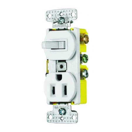 Bryant Combination Device, White, 120VAC/125VDC RC108W