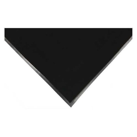 Condor Entrance Mat, Nylon, 3/8 in Thick, Black, 4 ft W x 6 ft L 49Y286