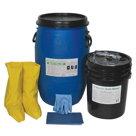 Ultimate Acid Eater Neutralizing Spill Kit, 15 gal, Liquid 2002-015