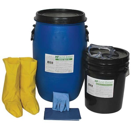 Hf Acid Eater Neutralizing Spill Kit, 15 gal., Liquid 2901-015
