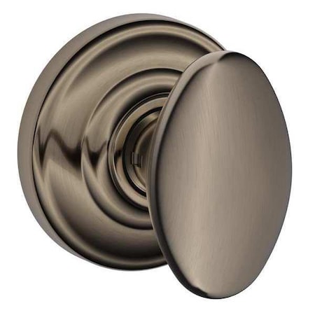 Schlage Antique Pewter Passage Knob Lockset, Siena/Andover F10 SIE 620 AND