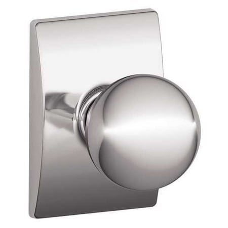 Schlage Chrome Passage Knob Lockset, Orbit/Century F10 ORB 625 CEN