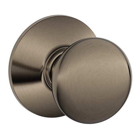 Schlage Knob Lockset, Mechanical, Passage, Grd. 1 F10 PLY 620