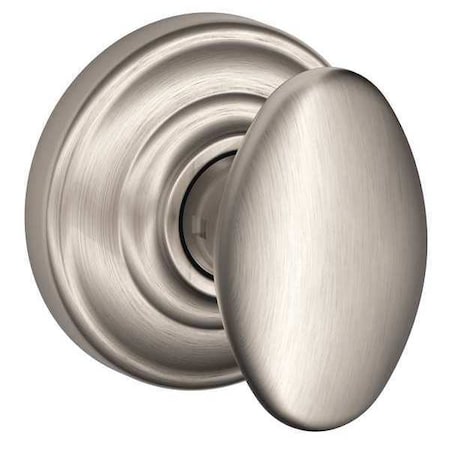 Schlage Satin Nickel Passage Knob Lockset, Siena/Andover F10 SIE 619 AND