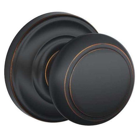 Schlage Knob Lockset, Mechanical, Dummy, Grd. 2 F170 AND 716 AND