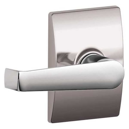 Schlage Bright Chrome Passage Lever Lockset, Elan/Century F10 ELA 625 CEN