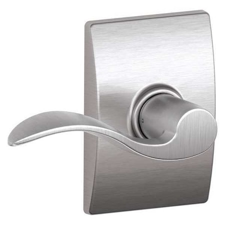 Schlage Lever Lockset, Mechanical, Passage, Grd. 2 F10 ACC 626 CEN