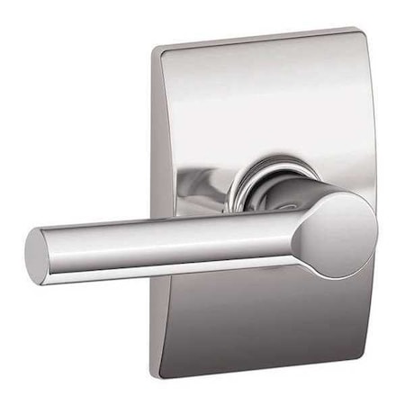 Schlage Bright Chrome Passage Lever Lockset, Broadway/Century F10 BRW 625 CEN