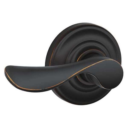 Schlage Antique Bronze Passage Lever Lockset, Champagne/Andover F10 CHP 716 AND