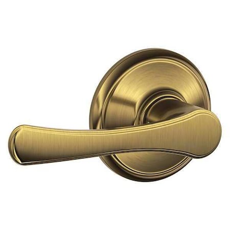 Schlage Lever Lockset, Mechanical, Passage, Grd. 2 F10 VLA 609