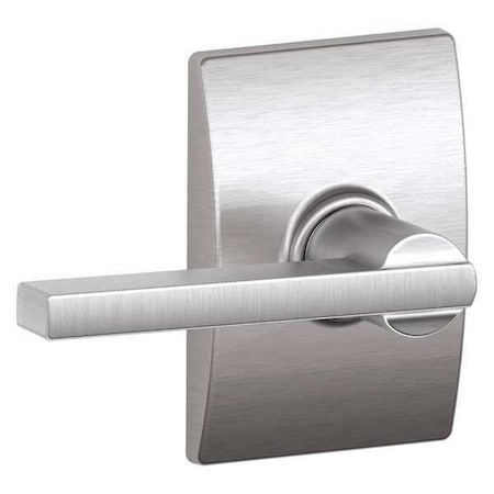 Schlage Lever Lockset, Mechanical, Passage, Grd. 2 F10 LAT 626 CEN