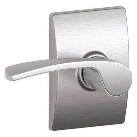 Schlage Satin Chrome Passage Lever Lockset, Merano/Century F10 MER 626 CEN