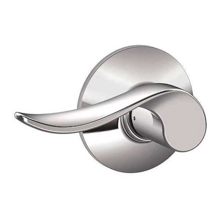 Schlage Bright Chrome Passage Lever Lockset, Sacramento F10 SAC 625