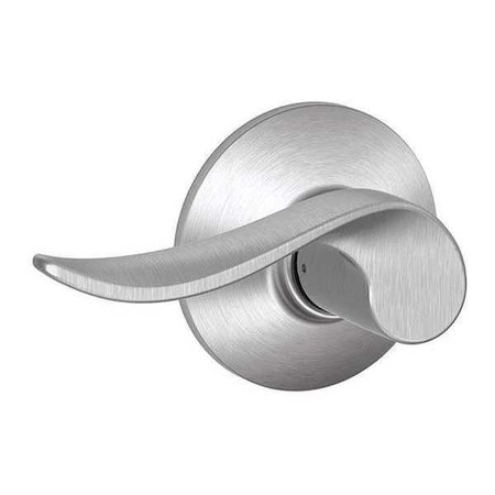 Schlage Satin Chrome Passage Lever Lockset, Sacramento F10 SAC 626