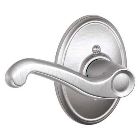 Schlage Satin Chrome Dummy Lever Lockset, Flair/Wakefield, Right Hand F170 FLA 626 WKF RH