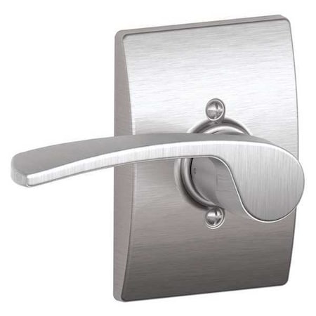 Schlage Satin Chrome Dummy Lever Lockset, Merano/Century, Right Hand F170 MER 626 CEN RH