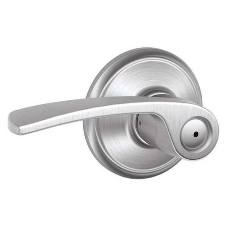 Schlage Lever Lockset, Mechanical, Privacy, Grd. 2 F40 MER 626