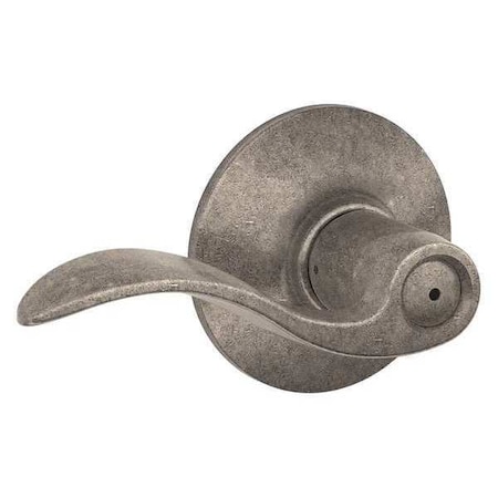 Schlage Lever Lockset, Mechanical, Privacy, Grd. 2 F40 ACC 621