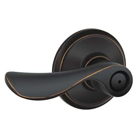 Schlage Lever Lockset, Mechanical, Privacy, Grd. 2 F40 CHP 716