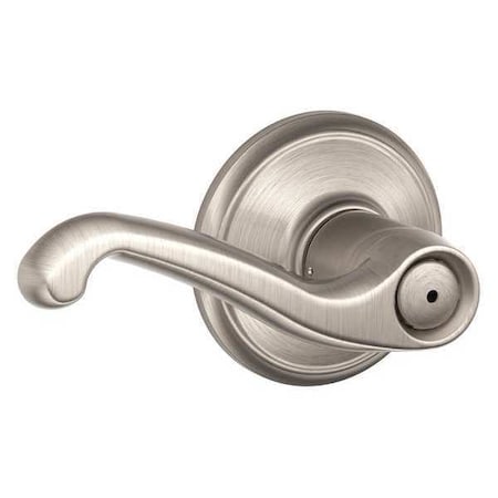 Schlage Lever Lockset, Mechanical, Privacy, Grd. 2 F40 FLA 619