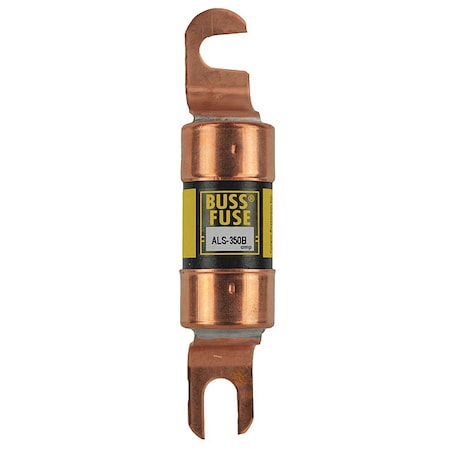 Eaton Bussmann Forklift Limiter Fuse, ALS Series, 350A, Time-Delay, Not Rated, Bolt-On ALS-350B