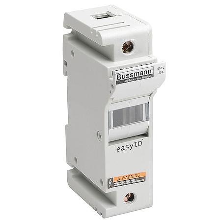 Eaton Bussmann Fuse Holder, J UL Class, 600V AC/DC Volt Rating, 1 Poles, Box Lug CH30J1