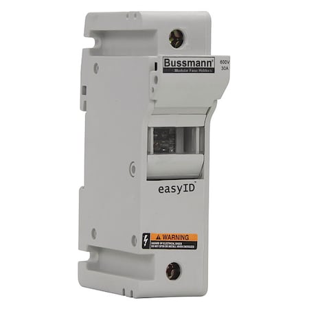 Eaton Bussmann Fuse Holder, J UL Class, 600V AC/DC Volt Rating, 1 Poles, Box Lug CH30J1I