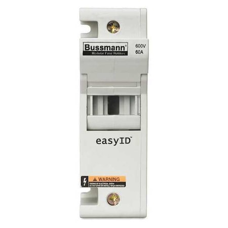 Eaton Bussmann Fuse Holder, J UL Class, 600V AC/DC Volt Rating, 3 Poles, Box Lug CH60J3
