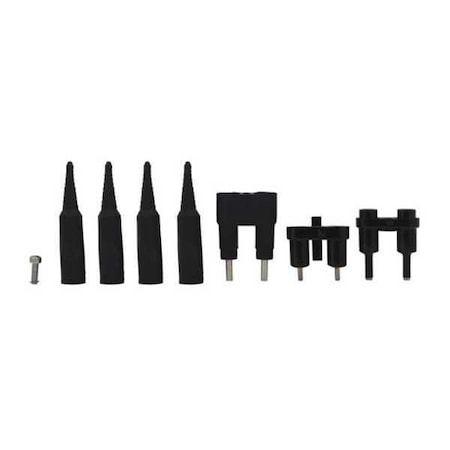 Eaton Bussmann Fuse Holder, 0 to 30A Amp Range, 600V AC/DC Volt Rating, 2 Poles, Crimp HEX-AW-DRLC-A