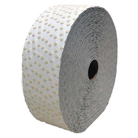 3M Wet Reflective Removable Tape, Retroreflective Polymer, 120 yd Length, 4" Width, 1/16 in Height 710-4x120yd