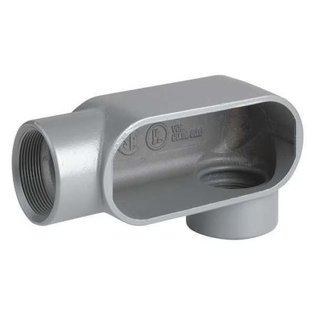 Hubbell Killark Conduit Body, LL Body, Flat Back, Form 7 LL87SA