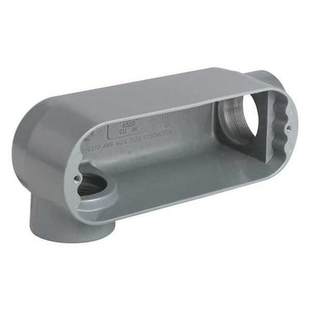 Hubbell Killark Conduit Body, LR Body, Flat Back, Form 5 OLR-7M