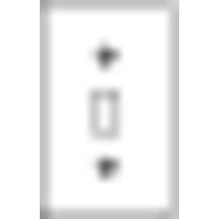 Hubbell Killark Weatherproof Cover, Switch Box Type, 2 Gang, Aluminum, Toggle Switch Cover Type 1FTC