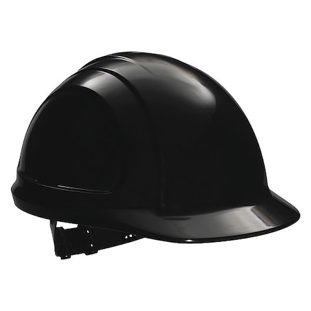 Honeywell North Hard Hat, North Zone, Polyethylene, 4 Point Pinlock, Type 1, Class E, Black N10110000