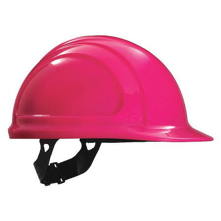 Honeywell North Hard Hat, North Zone, Polyethylene, 4 Point Pinlock, Type 1, Class E, Hot Pink N10200000