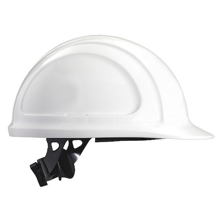 Honeywell North Hard Hat, North Zone, Polyethylene, 4 Point Ratchet, Type 1, Class E, White N10R010000