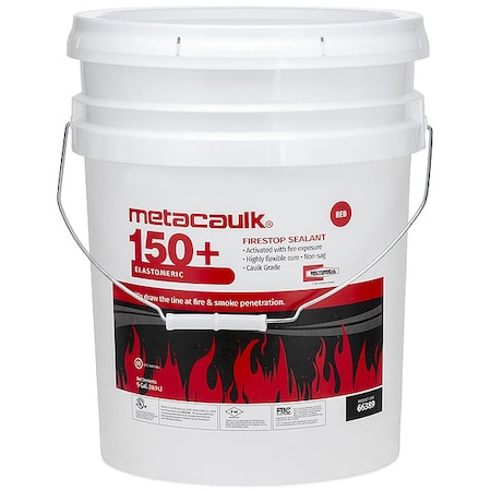 Metacaulk Fire Barrier Sealant, Pail, 5 gal. 66389