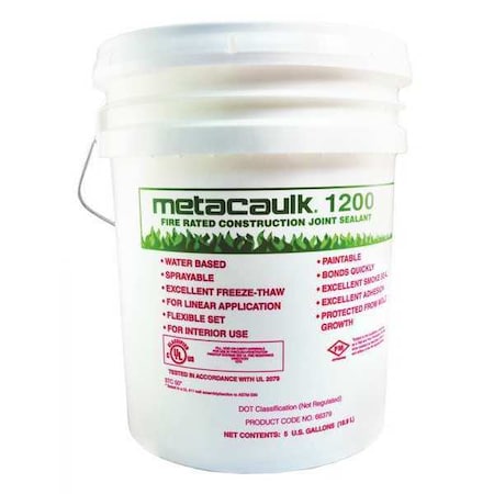 Metacaulk Fire Barrier Sealant, Spray Equipment 66379