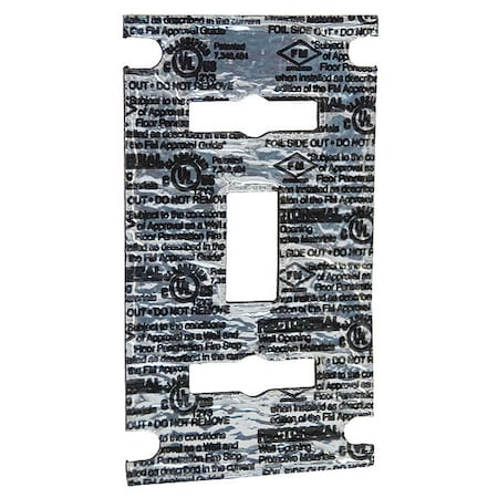 Metacaulk Single Fire Barrier Gasket, 4" L 66276