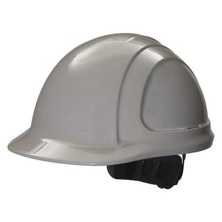 North Hard Hat, North Zone, Polyethylene, 4 Point Ratchet, Type 1, Class E, Gray N10R090000