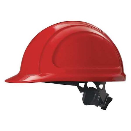 North Hard Hat, North Zone, Polyethylene, 4 Point Ratchet, Type 1, Class E, Red N10R150000