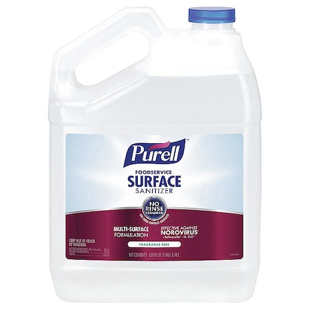 Purell Foodservice Surface Sanitizer, 1gal. Bottle, PK4 4341-04