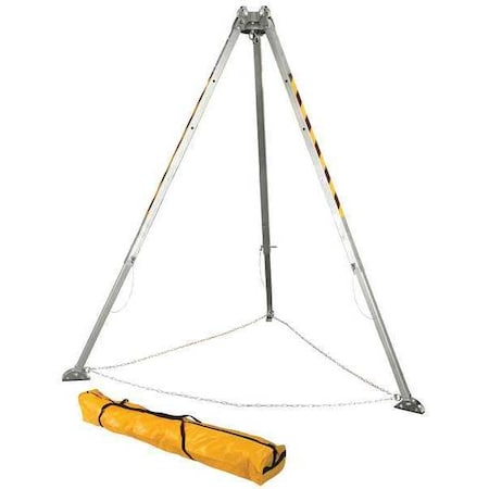 Falltech Confined Space Tripod, Aluminum, Silver 7276