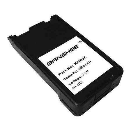 Banshee Battery Pack, Fits Model KNB25, Kenwood QKB-25