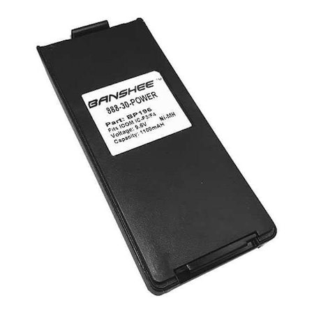 Banshee Battery Pack, Fits Model BP196, ICOM Brand QIB196