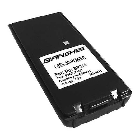 Banshee Battery Pack, Fits Model BP210, ICOM Brand QIB210